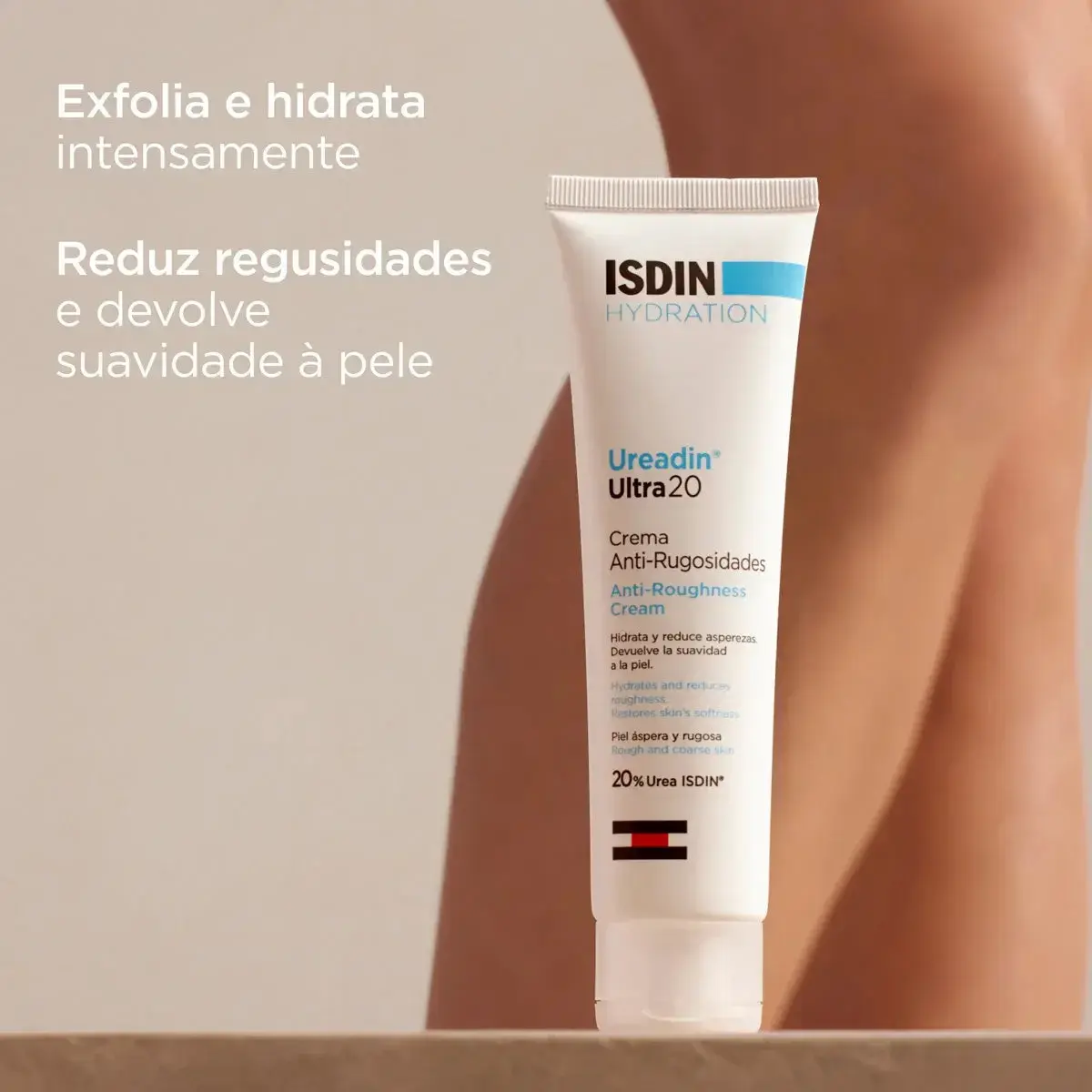 UREADIN Creme hidratante corporal com ureia para pele muito seca, áspera. - Imagem 2